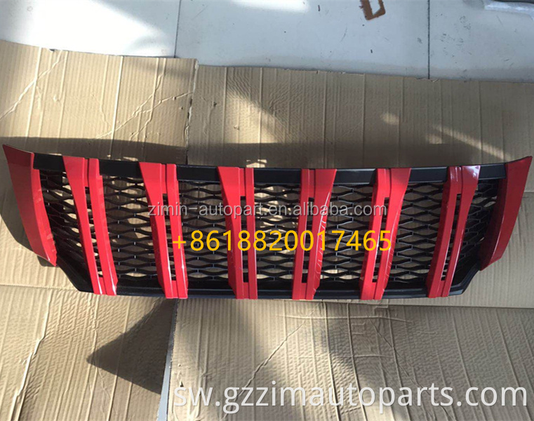 Vifaa vya Auto Front Grille 4x4 ABS Plastiki Front Grille kwa Navara NP300 Vifaa 2016 Grille